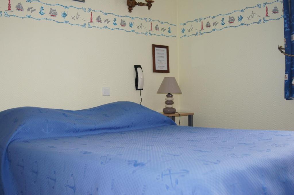 Aux Trois Jean Hotel Le Crotoy Szoba fotó