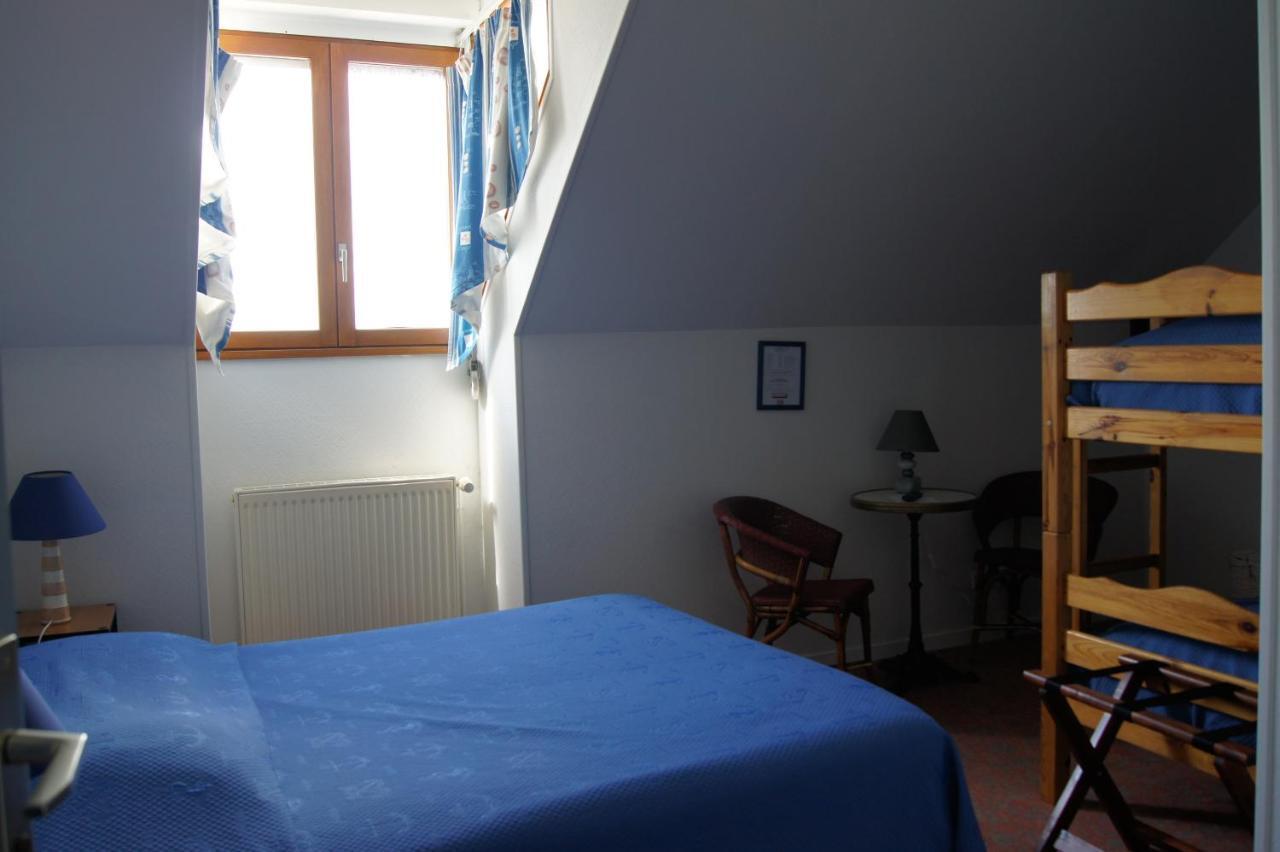 Aux Trois Jean Hotel Le Crotoy Szoba fotó